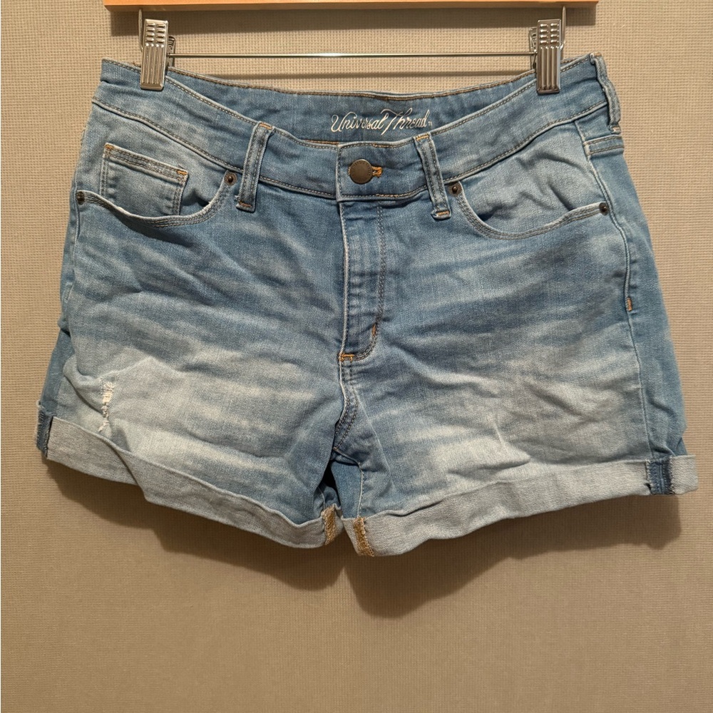 Universal Thread Light Blue Denim Jean Shorts Size 10 - Picture 4 of 4
